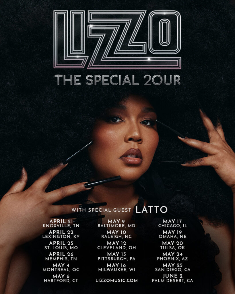 lizzo tour past dates