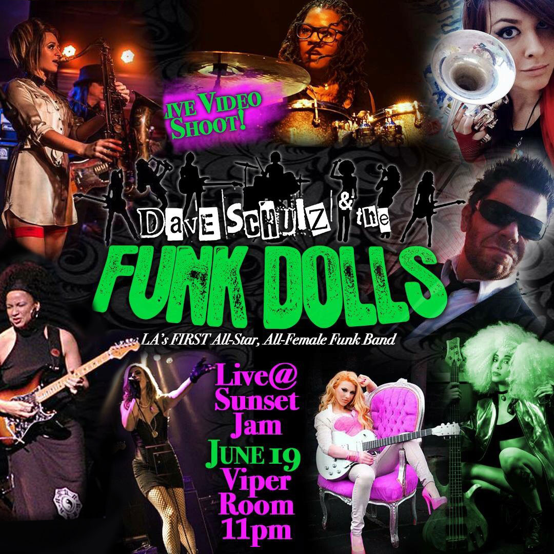 Gig Alert Dave Schulz The Funk Dolls The Viper Room Zuri